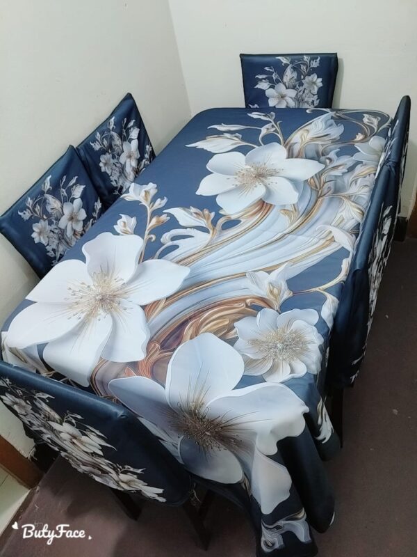 China Premium 3D Print Table Cloth Set = 54