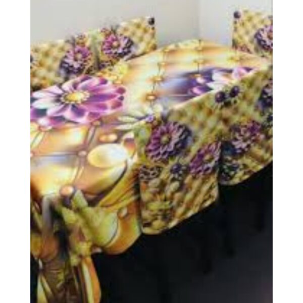 China Premium 3D Print Table Cloth Set = 48