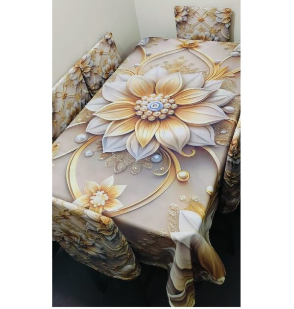 China Premium 3D Print Table Cloth Set = 43
