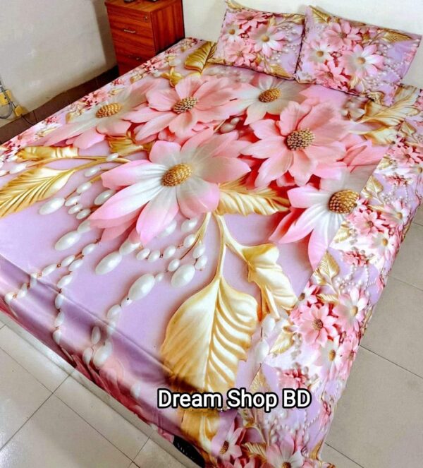 China Premium 3D Design Bed Sheet